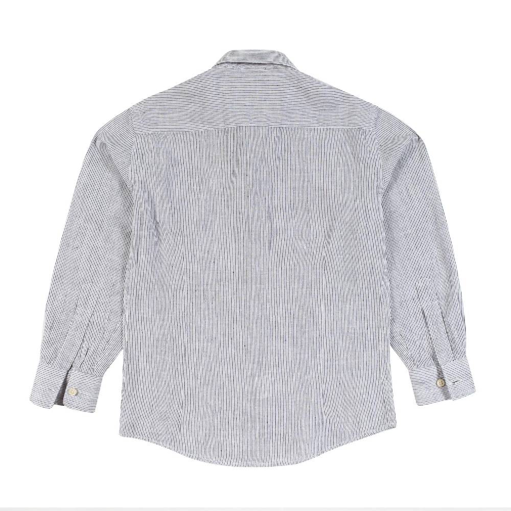 Nupkeet Camicia Collo Italiano Manica Lunga – Tonno 2025