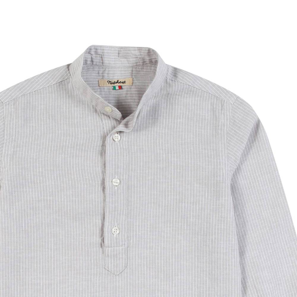 Nupkeet Camicia Coreana Manica Lunga – Papalina Italy