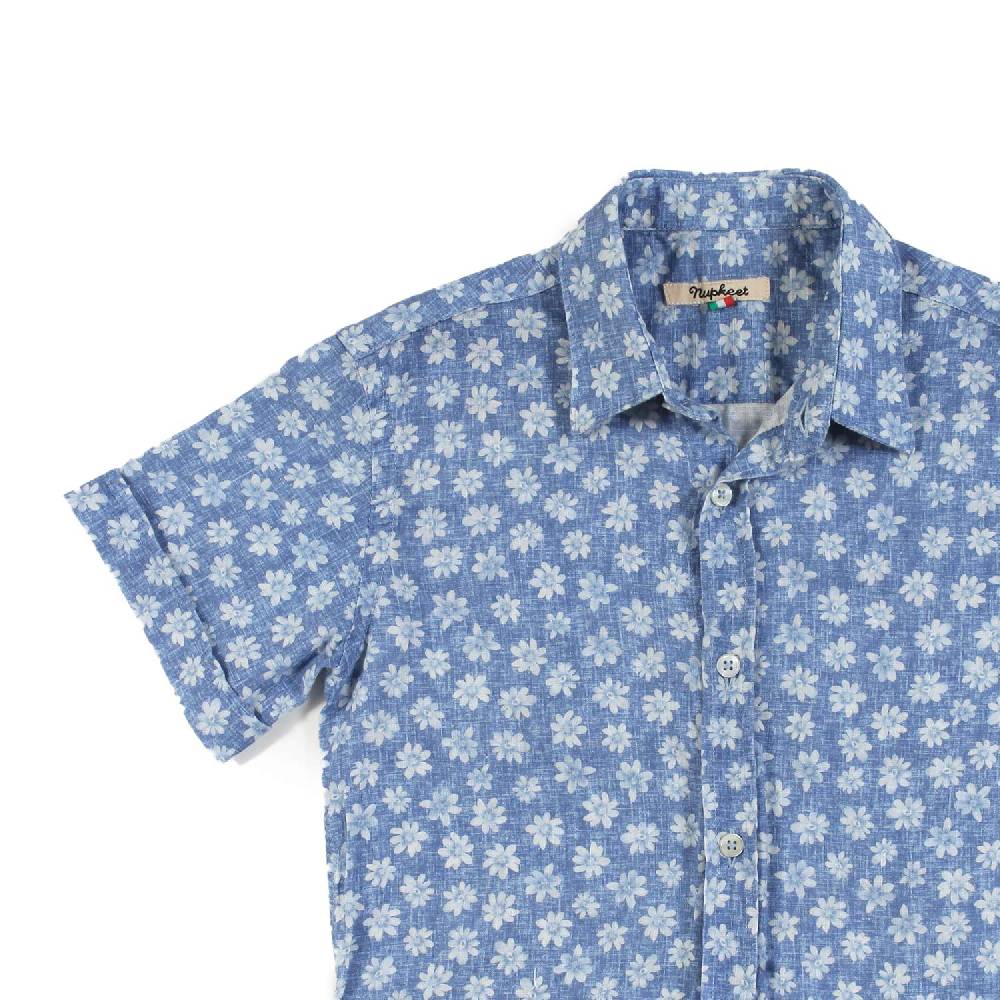 Nupkeet Camicia Collo Italiano – Scorfano In Linea