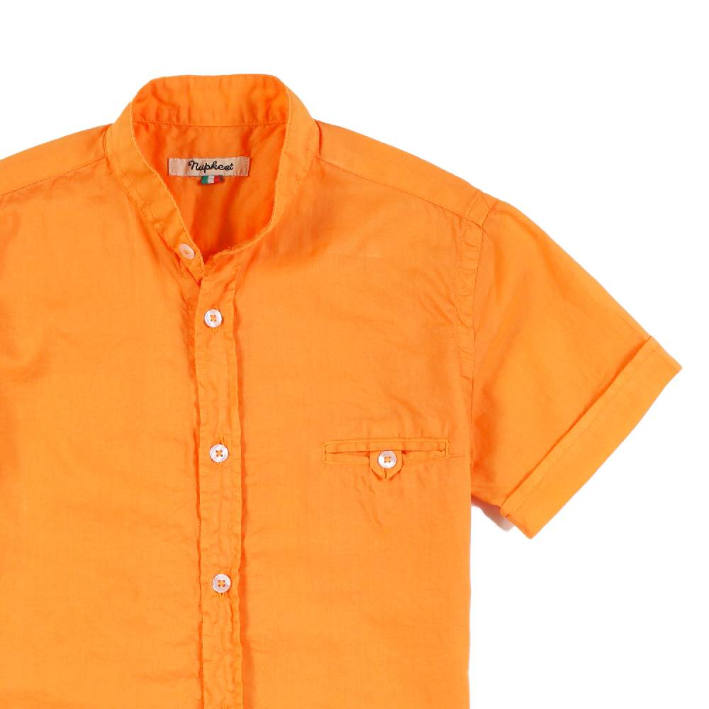 Nupkeet Camicia Coreana Arancione – Rospo Promozione