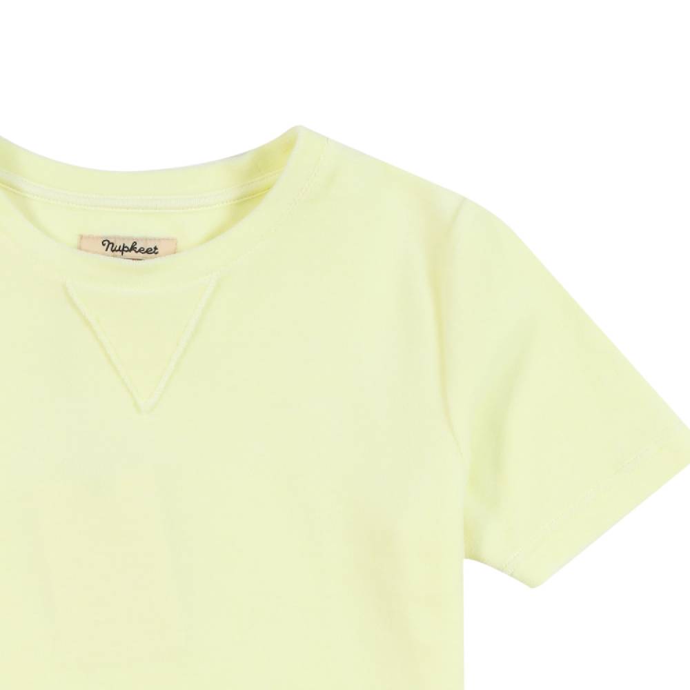 Nupkeet Maglia manica corta gialla – Volpe Promozione Limitata