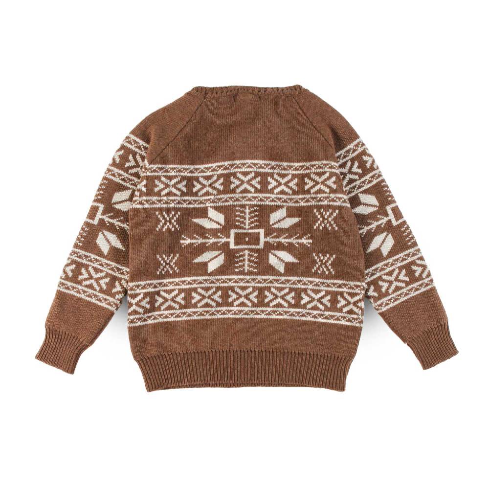 Nupkeet Pullover Raglan Girocollo Cacao – Lesina Sottocosto