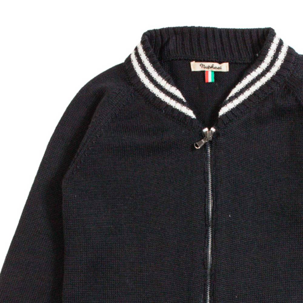Nupkeet Bomber con Tasche Nero – Ogliastro Offerta