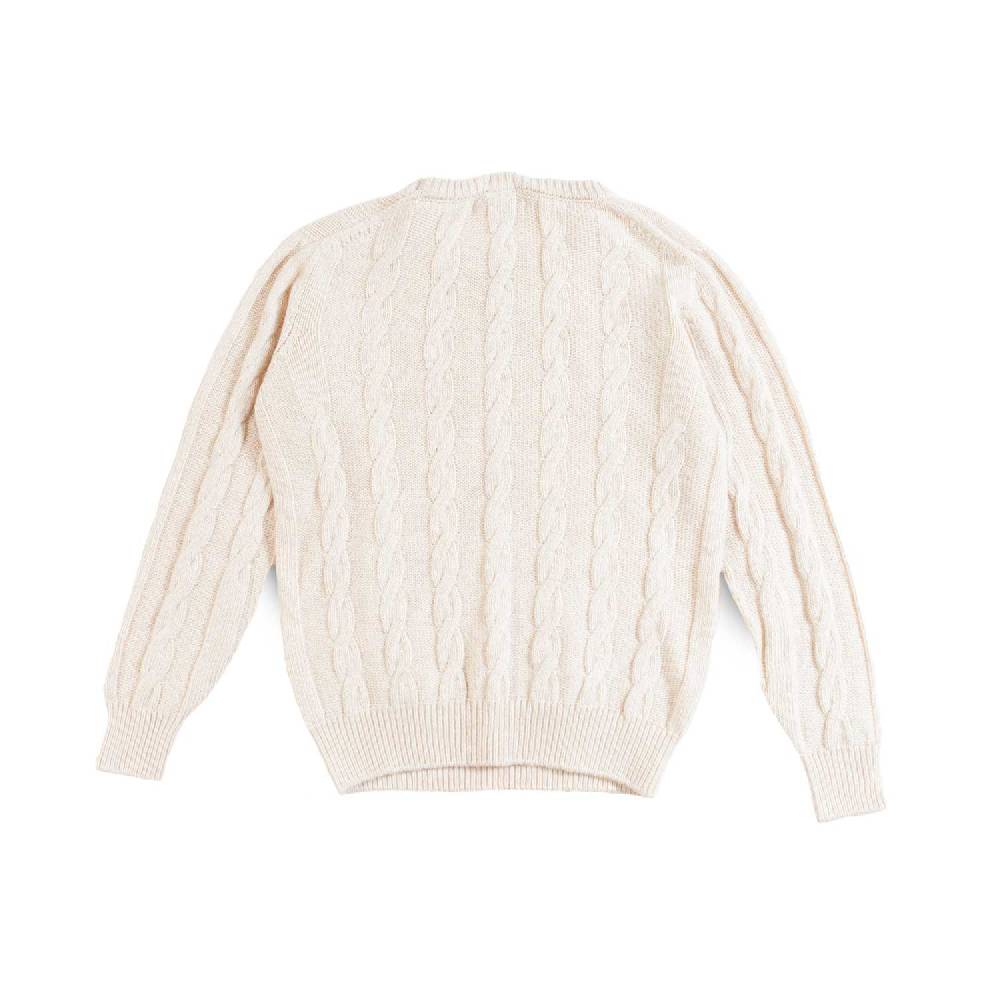 Nupkeet Pullover Girocollo Manica Lunga a Trecce – Varem Online