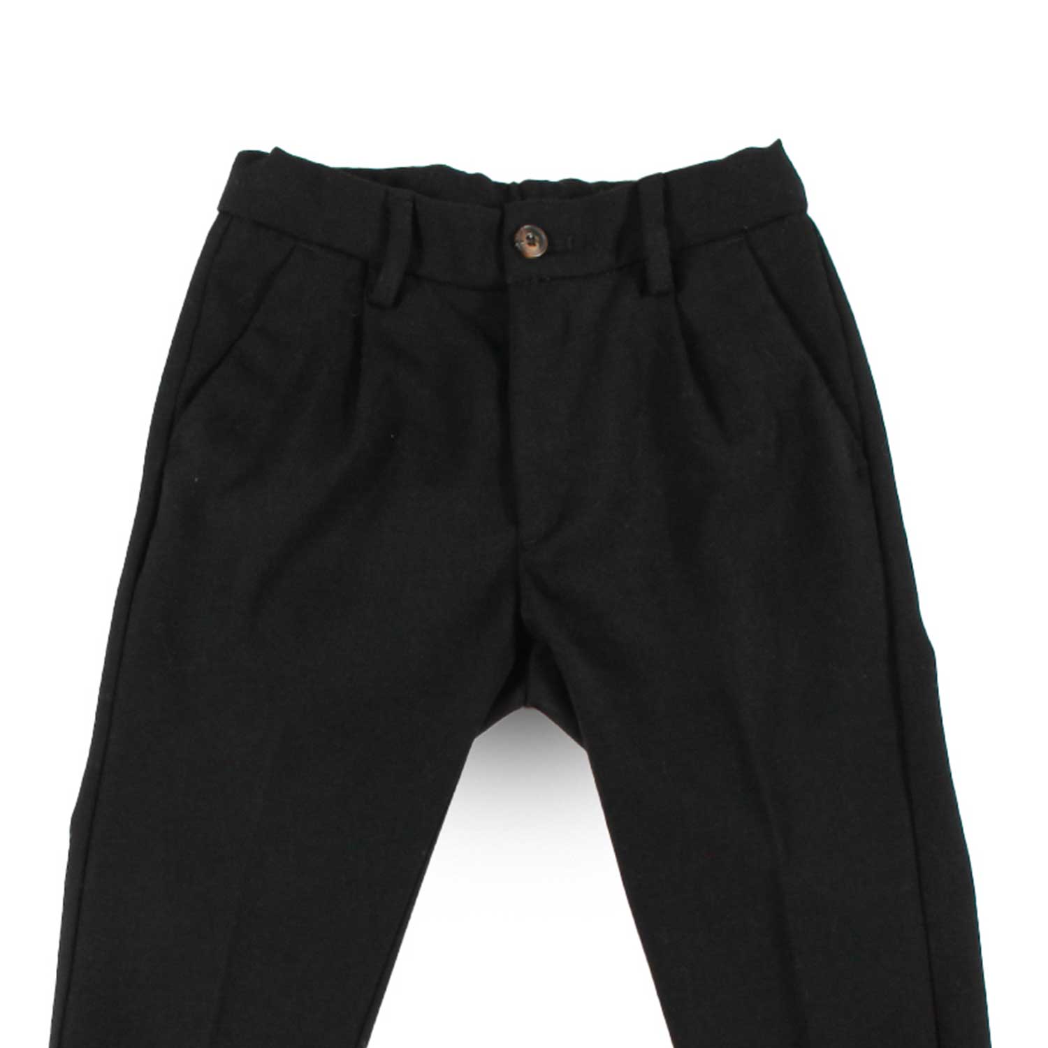 Nupkeet Pantalone con Pinces in Lana – Garda In Saldo