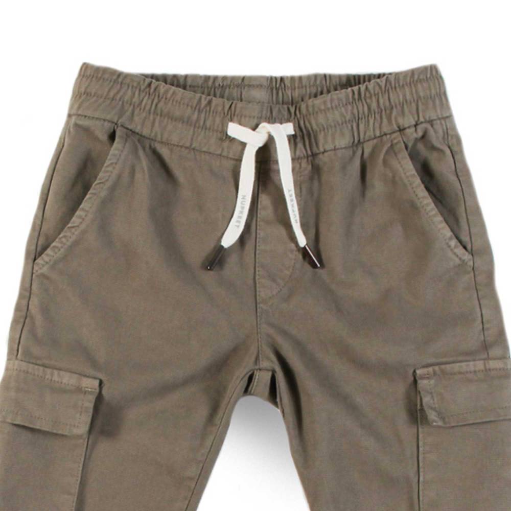 Nupkeet Pantalone con Tasconi e Coulisse in Operato Stretch – Toblino 2025