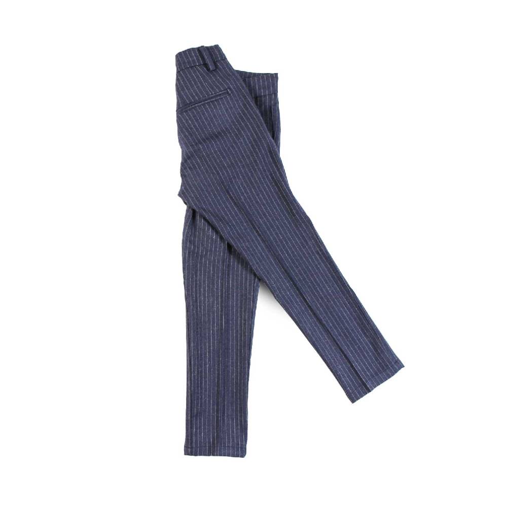 Nupkeet Pantalone con Pinces in Gessato – Annone Vendita