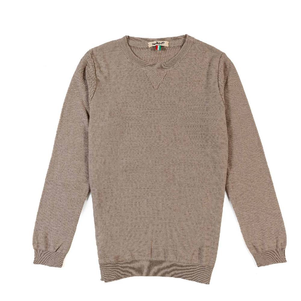 Nupkeet Pullover tricot beige sabbia Capalbio Italia