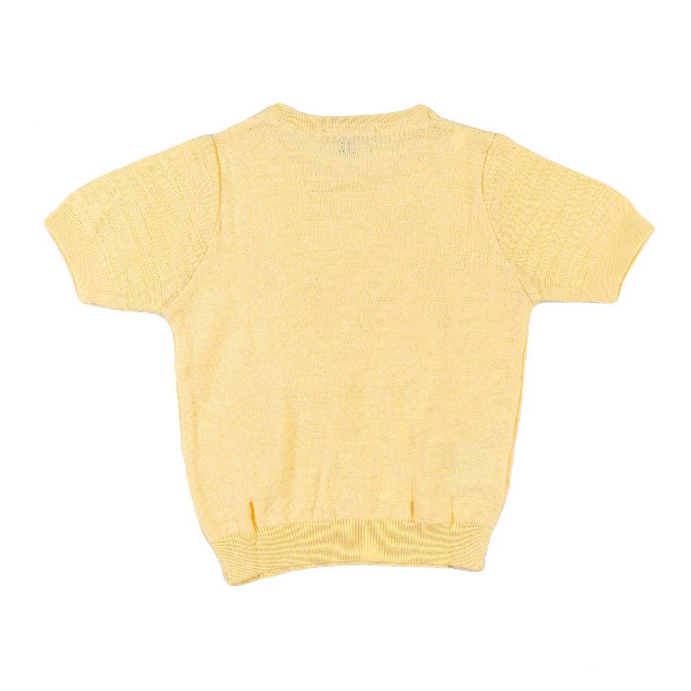 Nupkeet T-shirt tricot giallo banana Fano Pezzi Unici