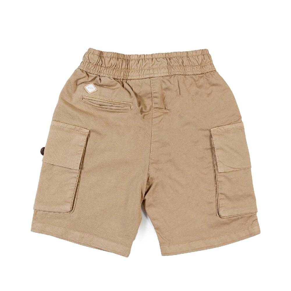 Nupkeet Bermuda cargo beige sabbia Vigevano Presa