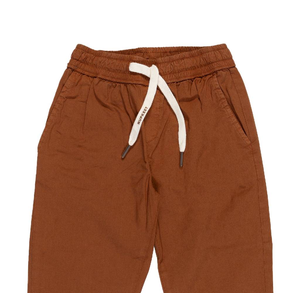 Nupkeet Pantalone parachute marrone cacao Caserta In Vendita