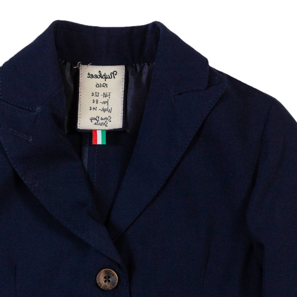 Nupkeet Giacca 2 bottoni blu navy Potenza Nuova