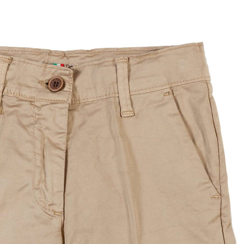 Nupkeet Bermuda raso beige sabbia Pomezia Moda