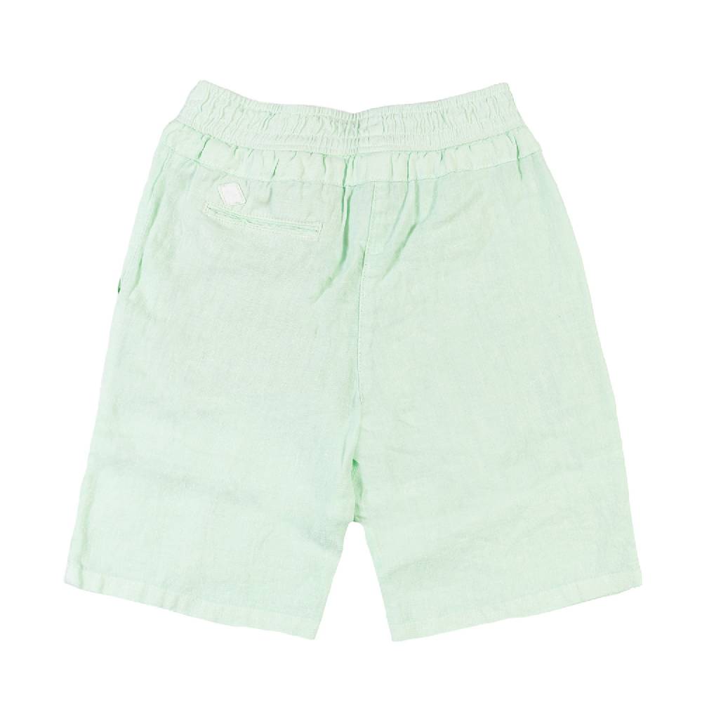 Nupkeet Bermuda lino verde acqua Napoli Nuovo