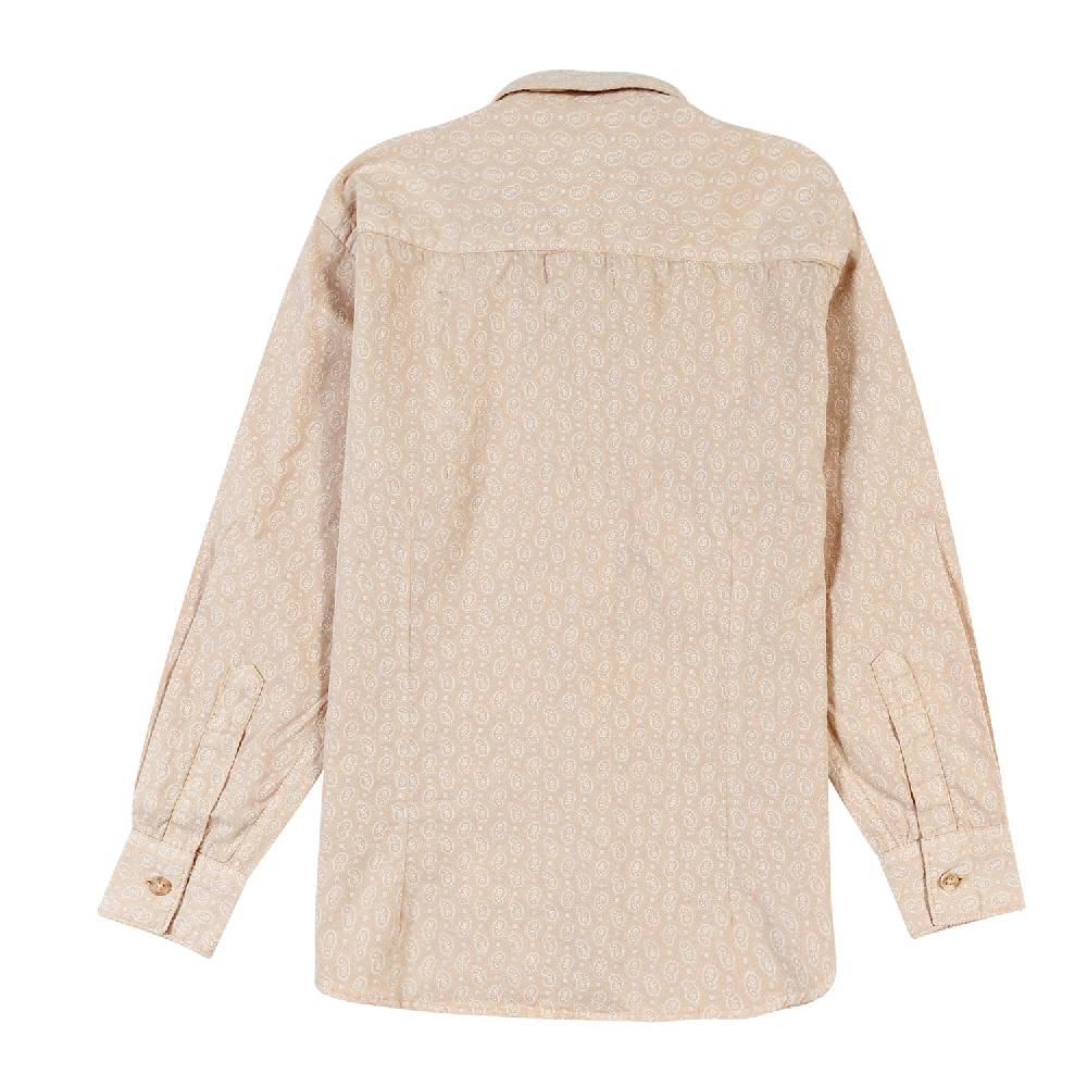Nupkeet Camicia nocciola Palermo fantasia kashmir Promozione Limitata