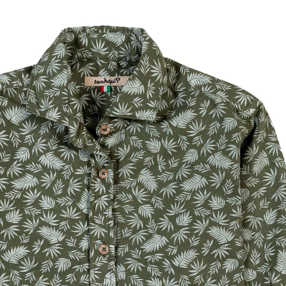 Nupkeet Camicia verde militare Siracusa Shopping Online