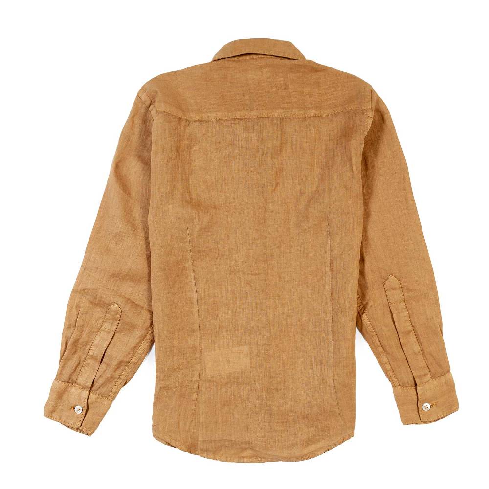 Nupkeet Camicia lino beige sabbia La Spezia Novità