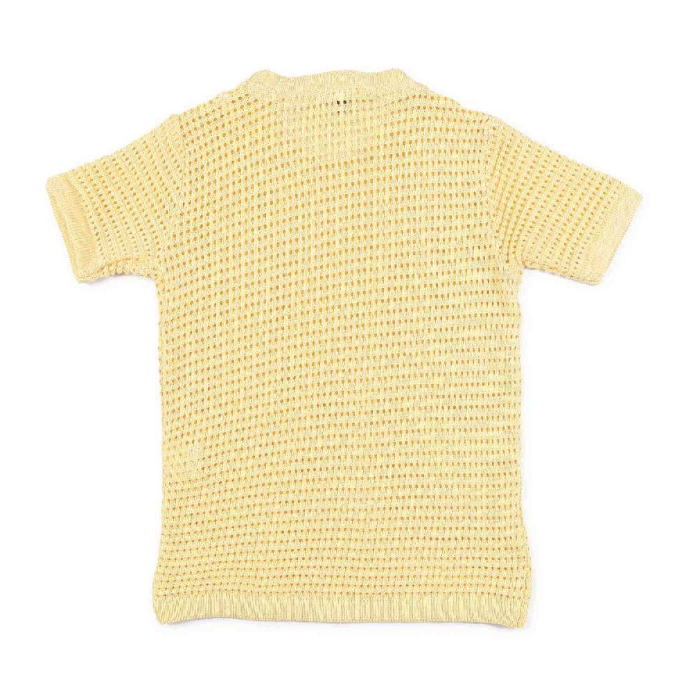 Nupkeet T-shirt tricot giallo banana Monza 2025