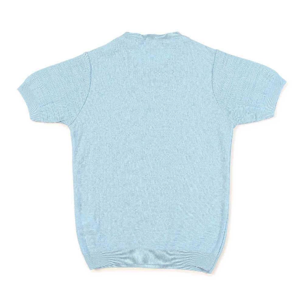 Nupkeet T-shirt tricot azzurro cielo Fano In Linea