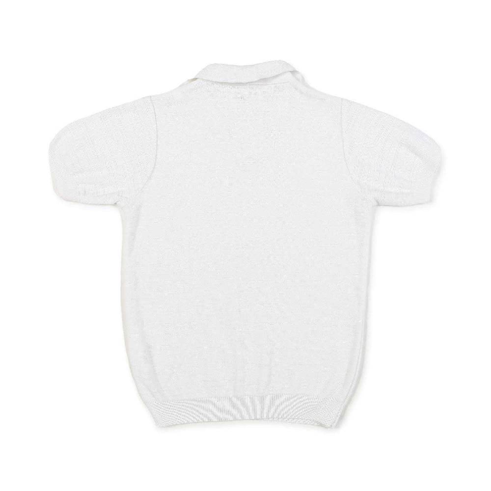 Nupkeet Polo tricot bianca Taranto Nuovo