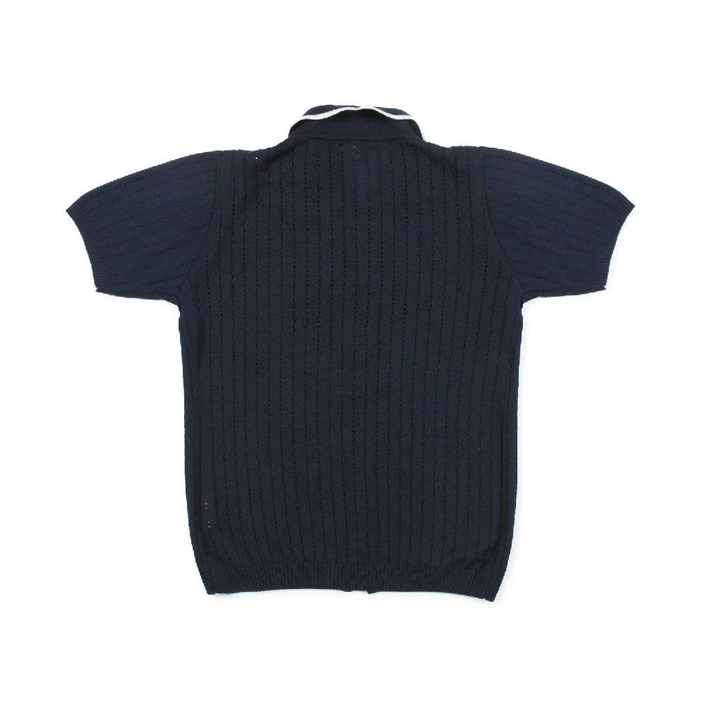 Nupkeet Camicia tricot blu navy Brindisi Qualità