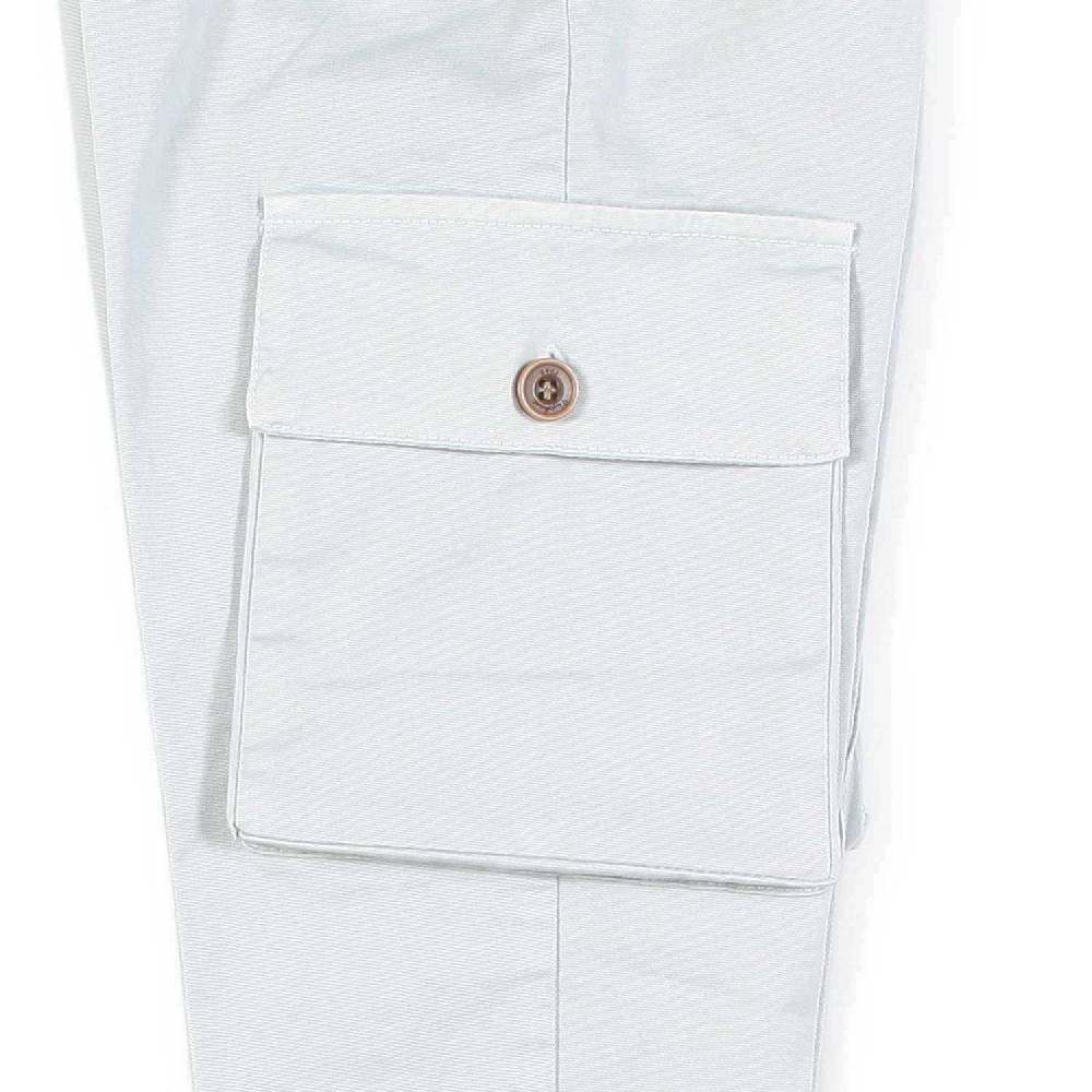 Nupkeet Pantalone cargo bianco perla Verona Fino Al -60%
