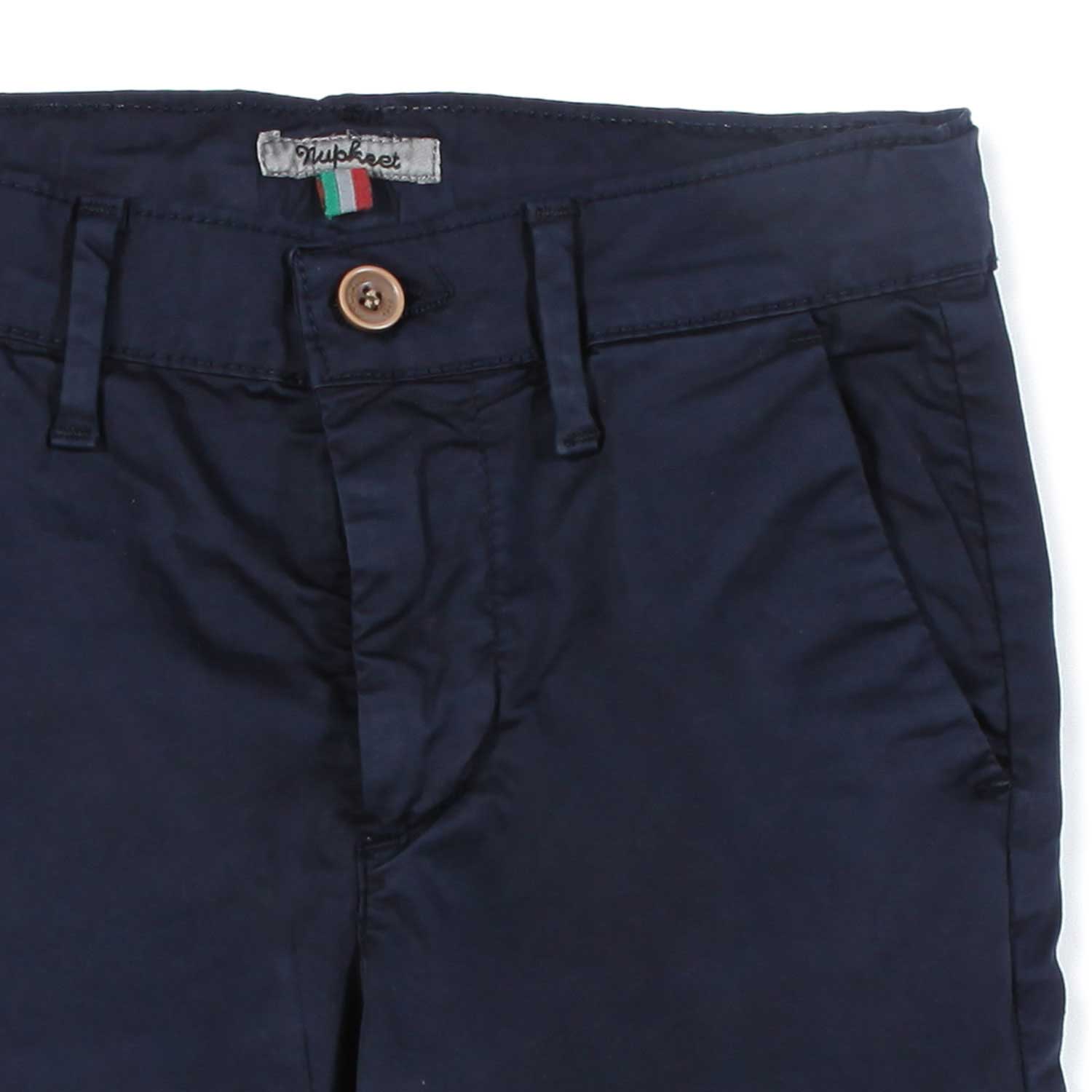 Nupkeet Bermuda raso blu navy Pomezia Economico