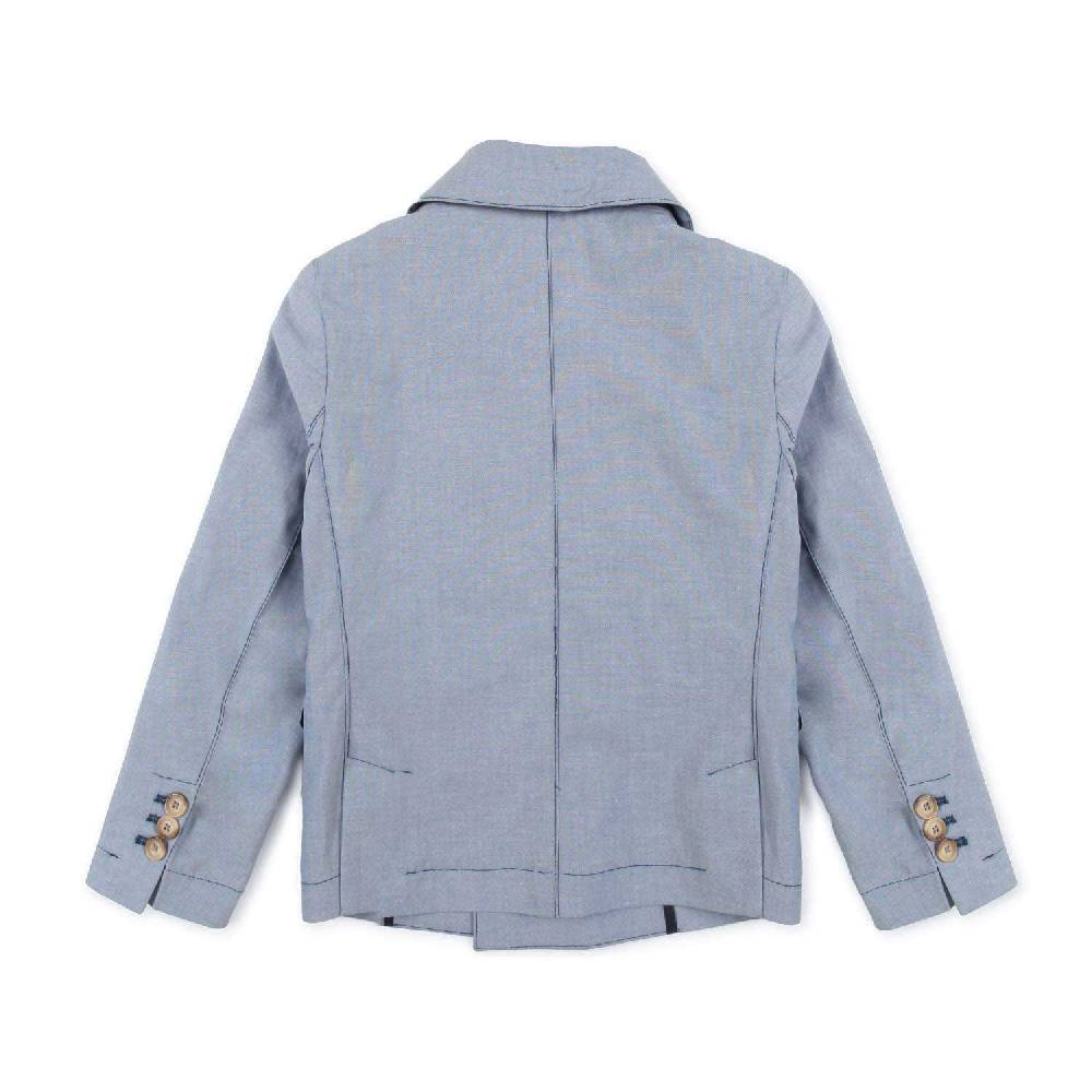 Nupkeet Giacca doppiopetto azzurra Imola Outlet