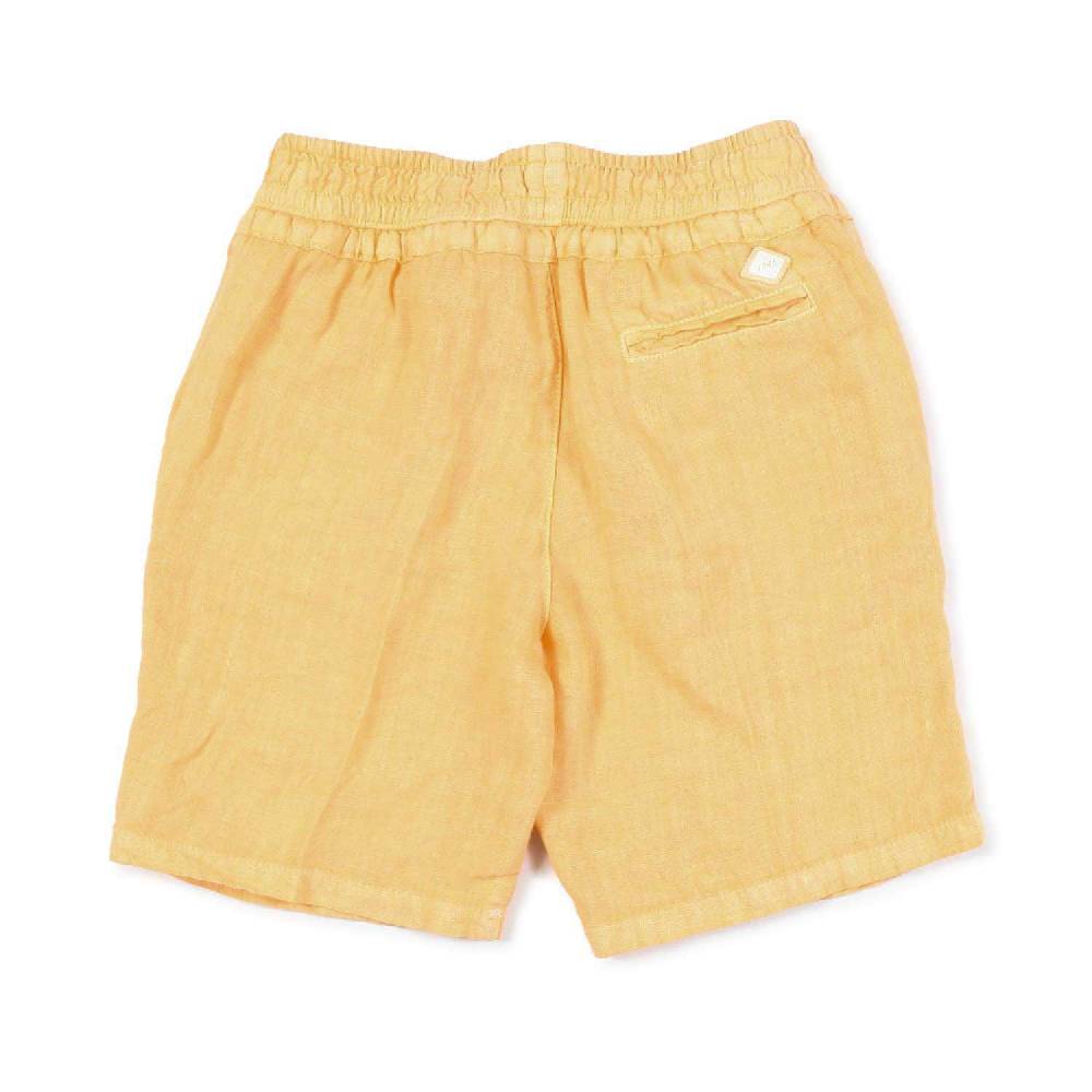 Nupkeet Bermuda lino arancio zucca Napoli Hotsell