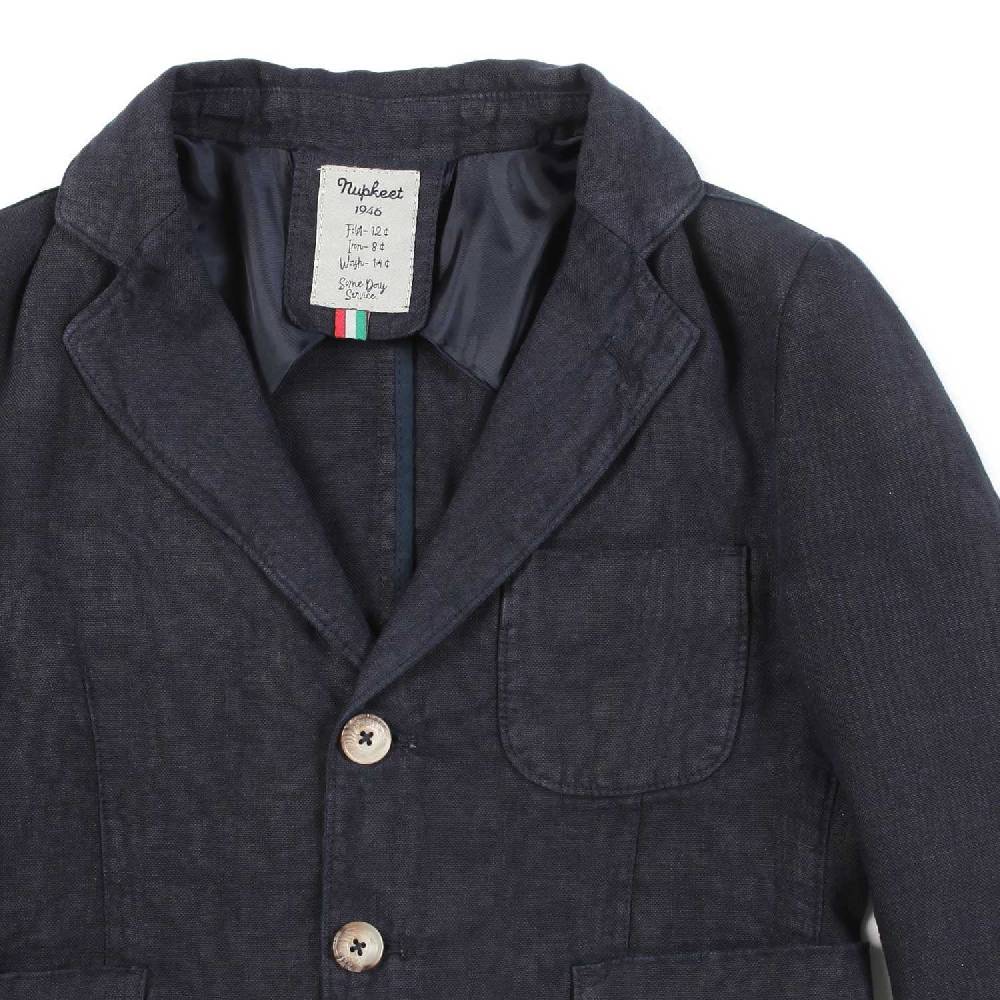 Nupkeet Giacca lino blu navy Ancona I Più Venduti