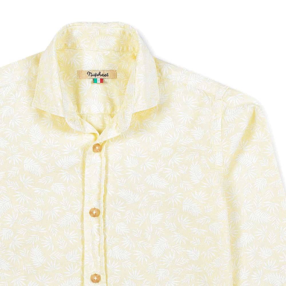 Nupkeet Camicia giallo banana Siracusa Nuovo