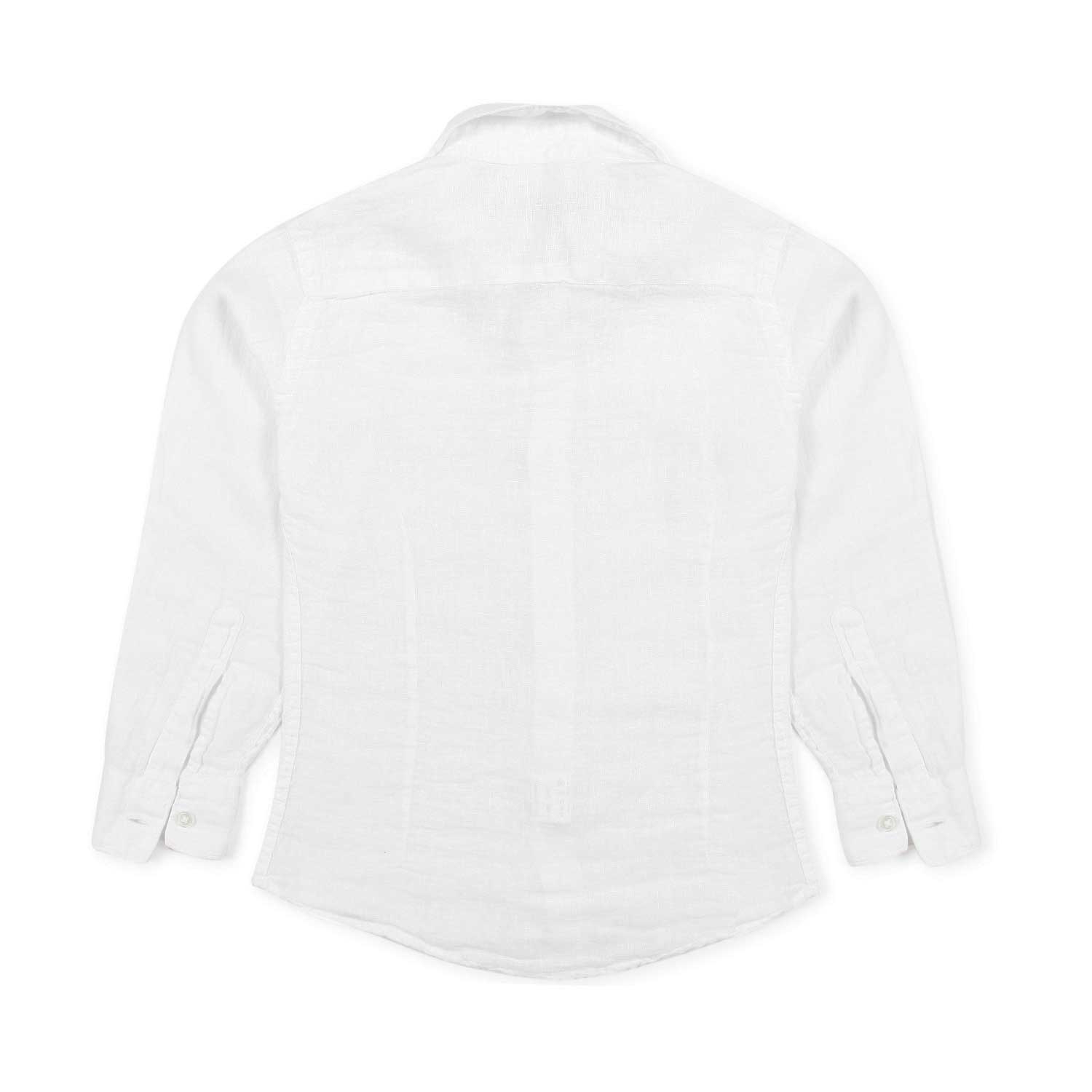 Nupkeet Camicia lino bianca La Spezia Pezzi Unici