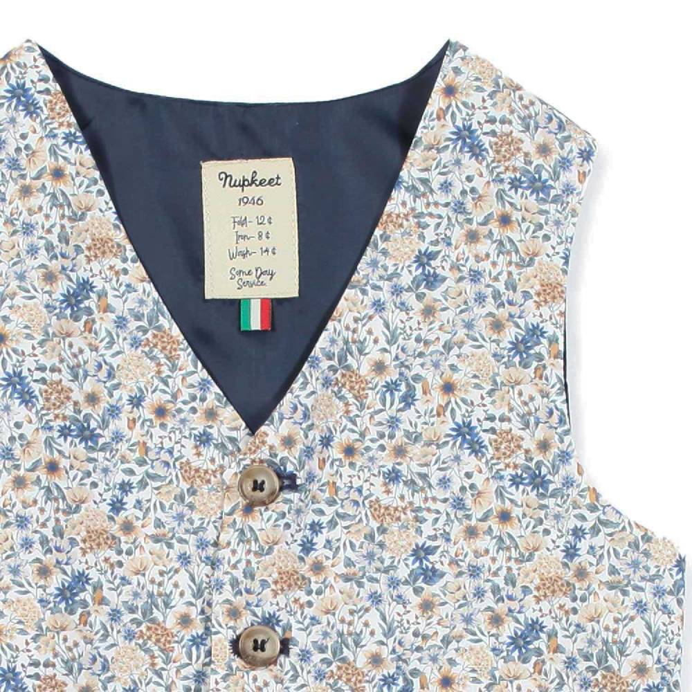 Nupkeet Gilet floreale multicolor Latina Soddisfazione Garantita