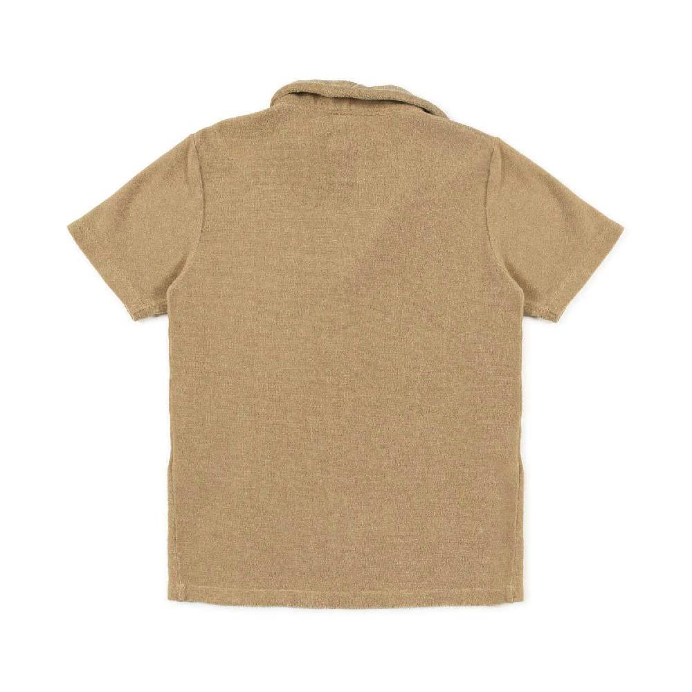 Nupkeet Polo spugna beige sabbia Cesena Consegna Veloce