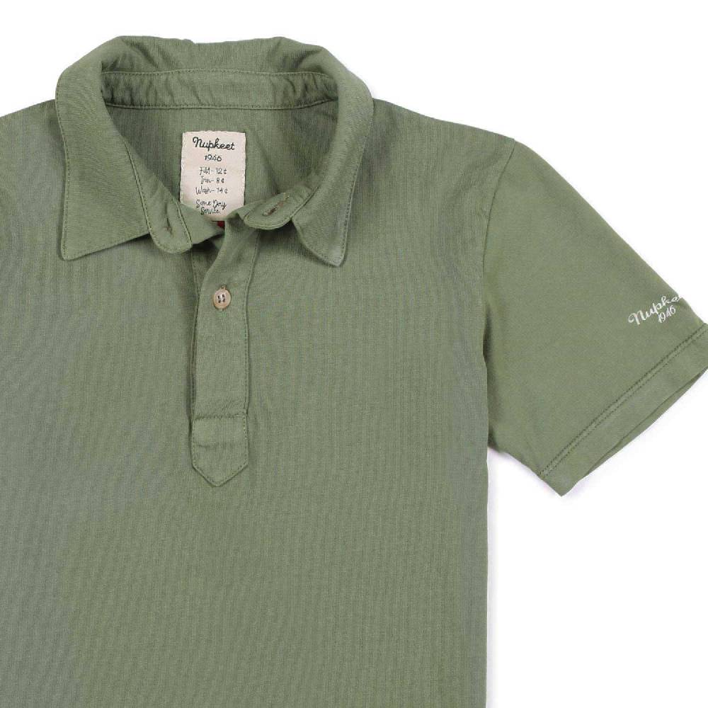 Nupkeet Polo verde militare Vittoria Offerta
