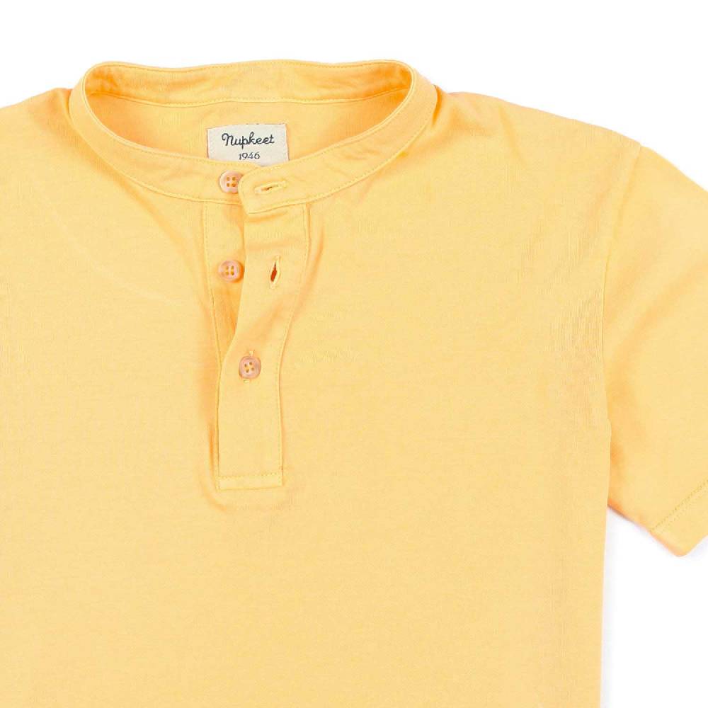 Nupkeet T-shirt serafino arancio zucca Brescia Online