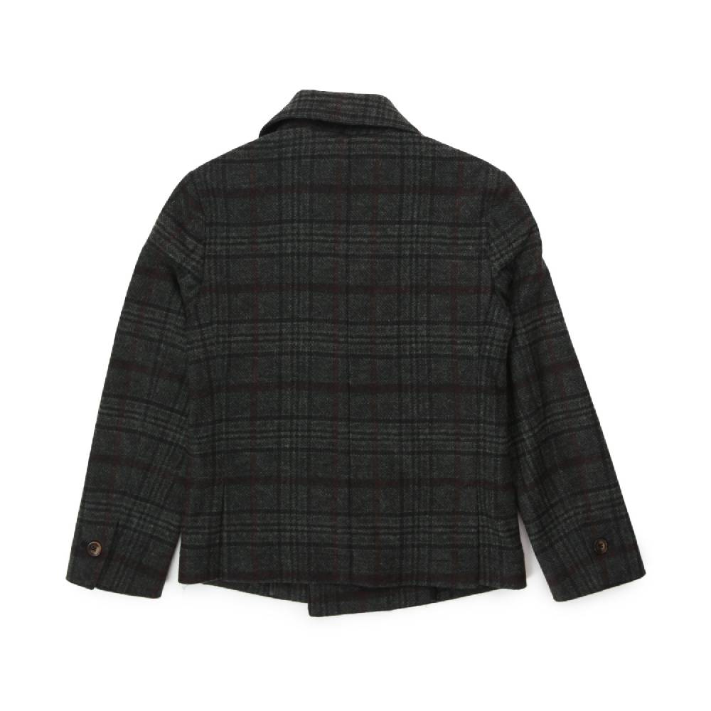 Nupkeet Giacca Rino doppiopetto tartan Nuova