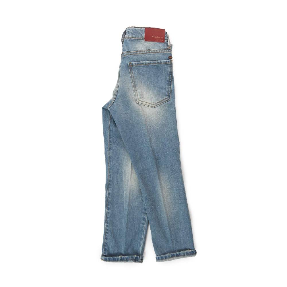 Nupkeet Jeans Augusto blu chiaro sporcato Italia