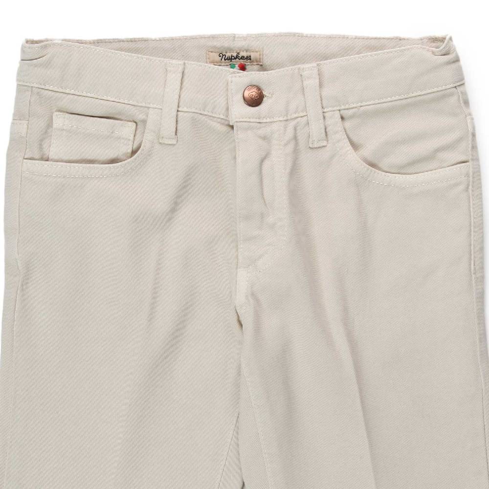 Nupkeet Pantalone Efisio panna In Linea