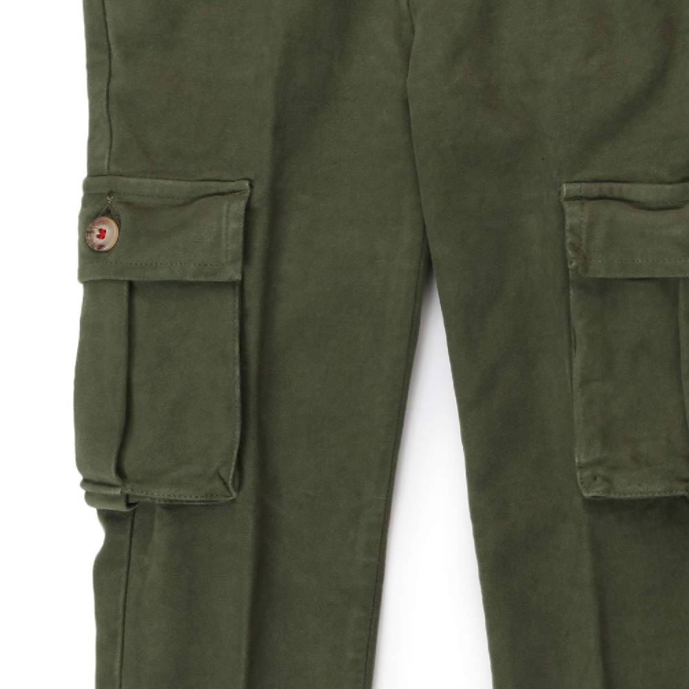 Nupkeet Pantalone Luciano verde militare Soddisfazione Garantita