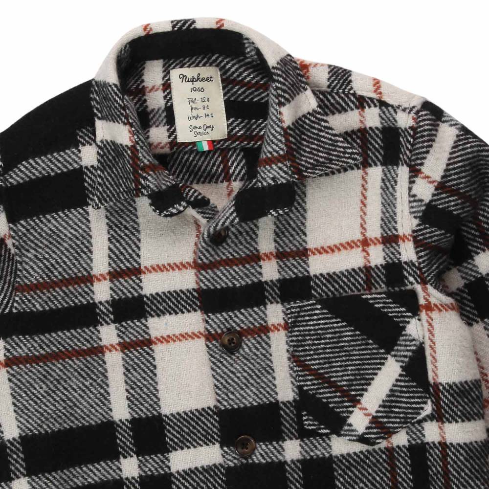 Nupkeet Giacca a camicia Ugo tartan Promozione Limitata