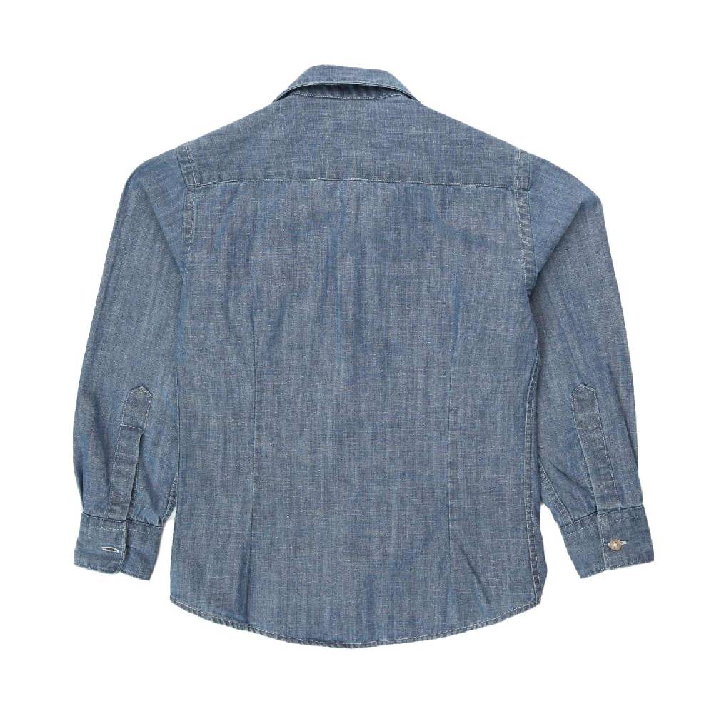 Nupkeet Camicia Roberto blu denim Prezzo Ridotto