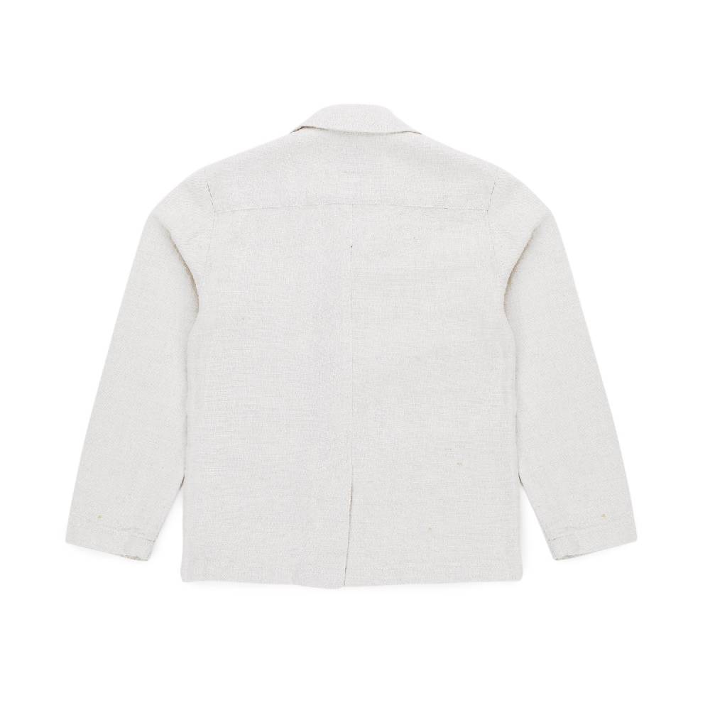 Nupkeet Giaccone misto lino Hawaii bianco Moda