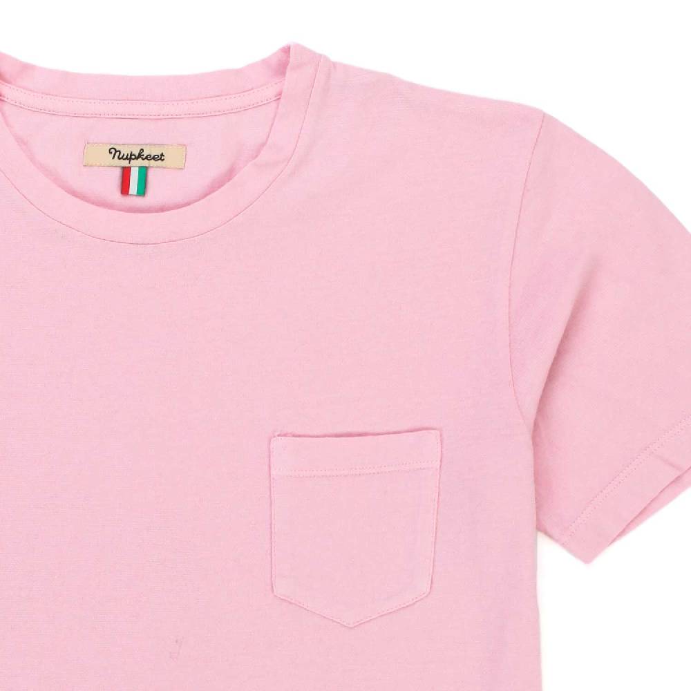 Nupkeet T-shirt Bes rosa peonia Italy