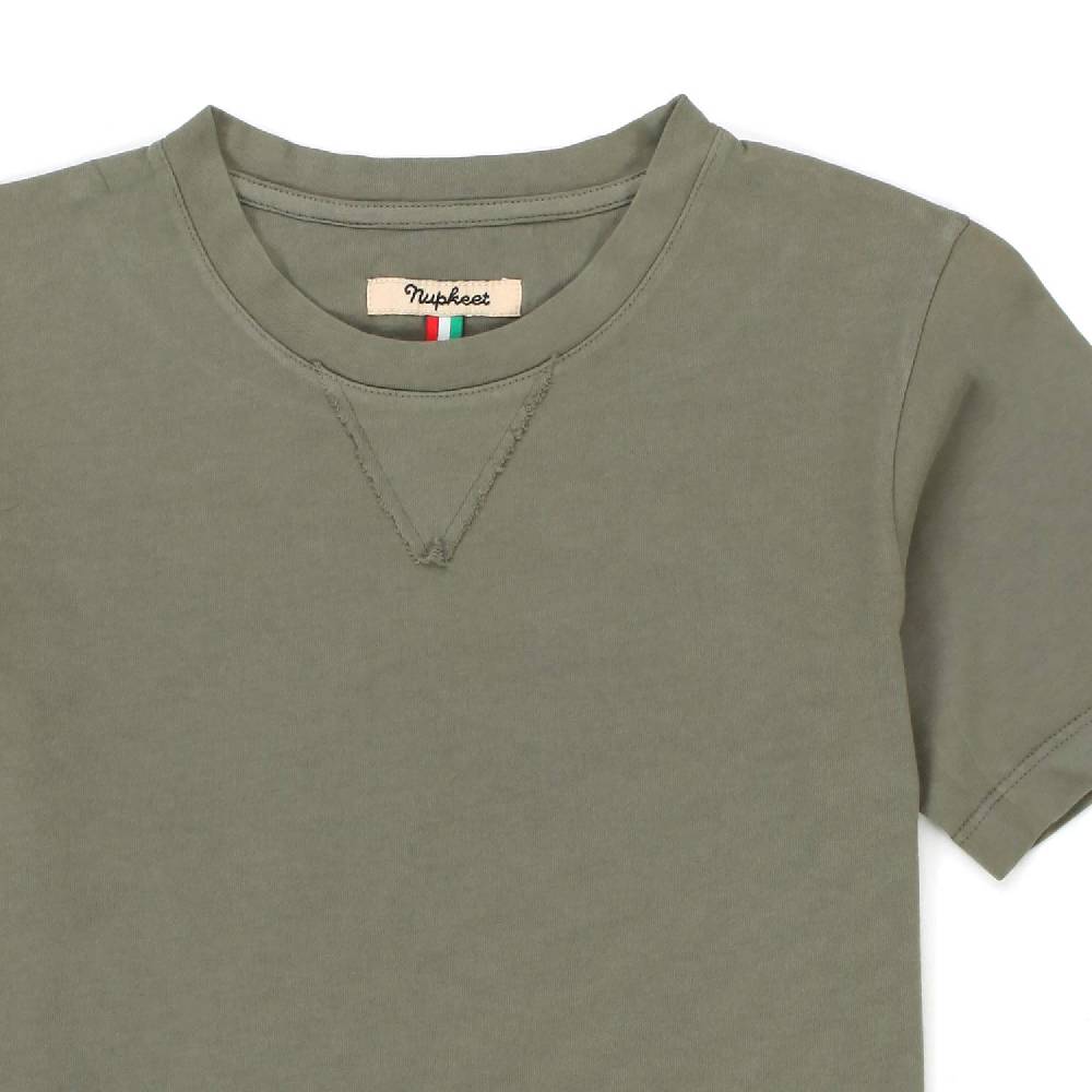 Nupkeet T-shirt Pantelleria verde salvia 2025