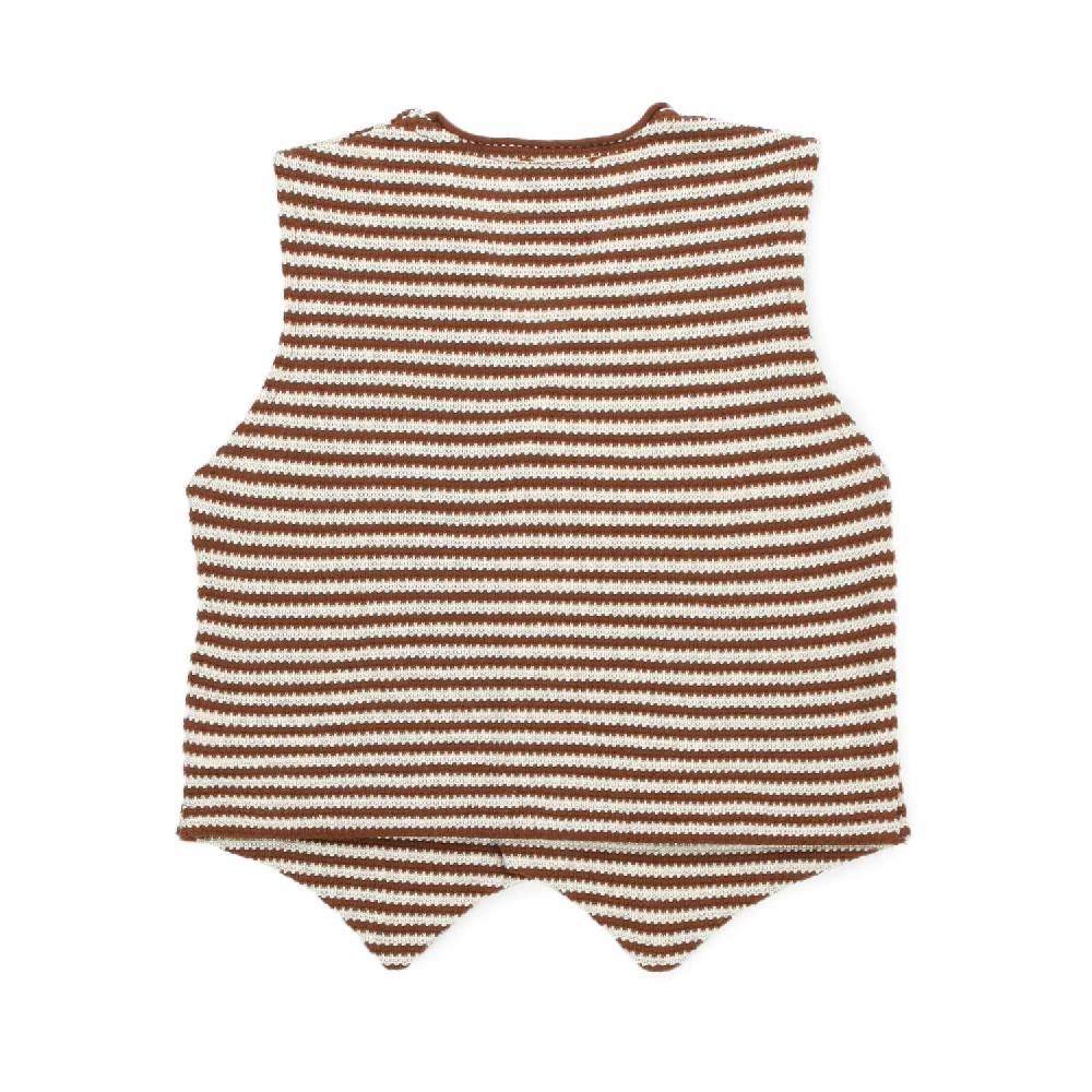 Nupkeet Gilet Gomera a righe Nuovo