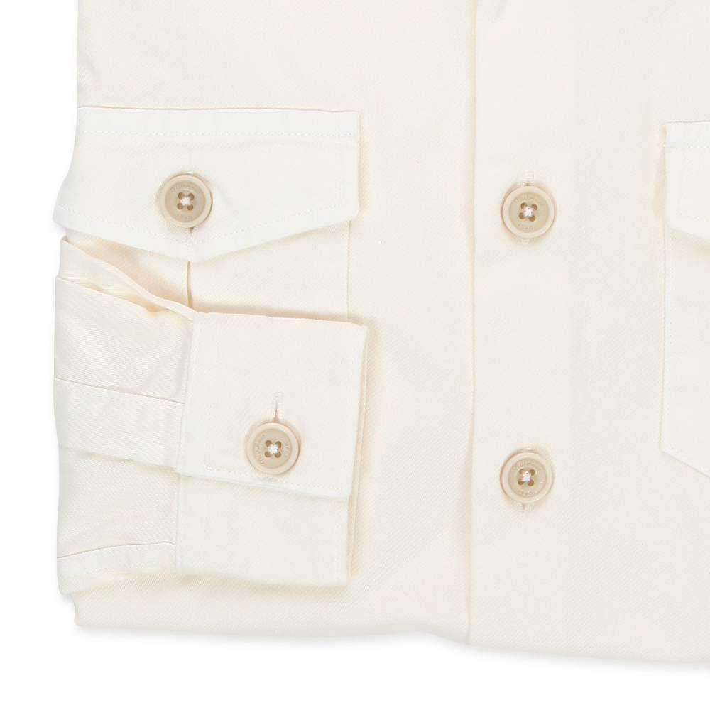 Nupkeet Giacca a camicia Portorico bianco panna Sottocosto