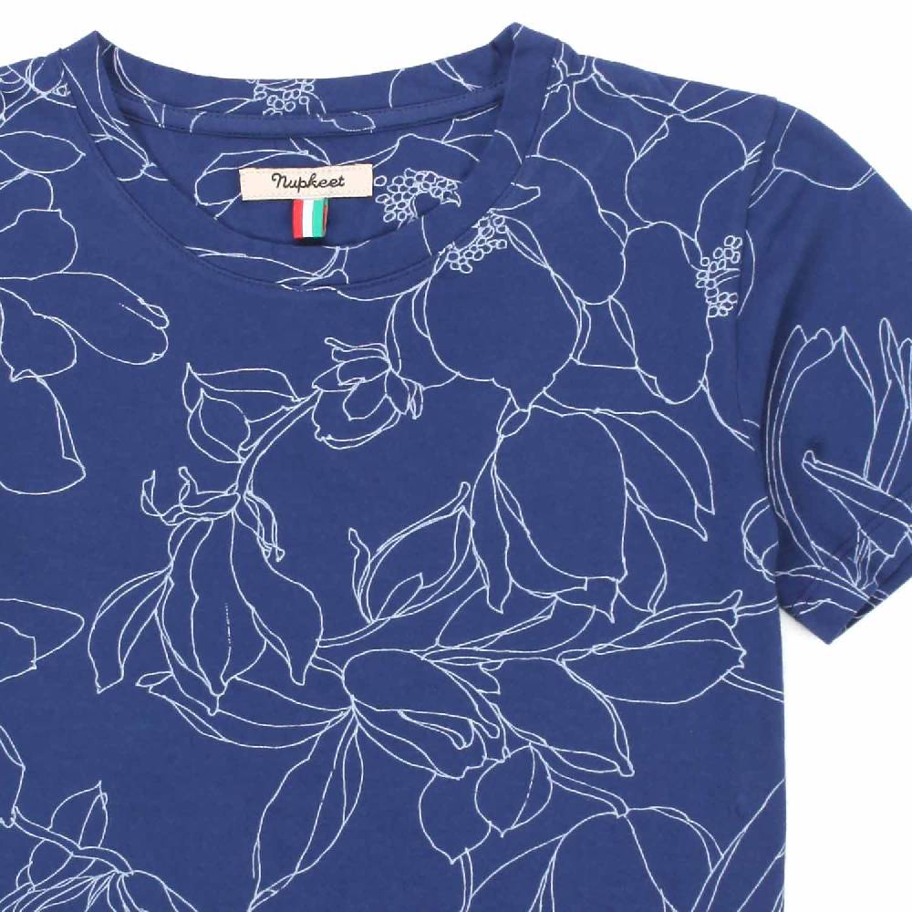 Nupkeet T-shirt Zanzibar blu In Saldo