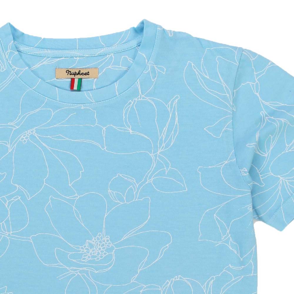 Nupkeet T-shirt Zanzibar azzurra Nuova