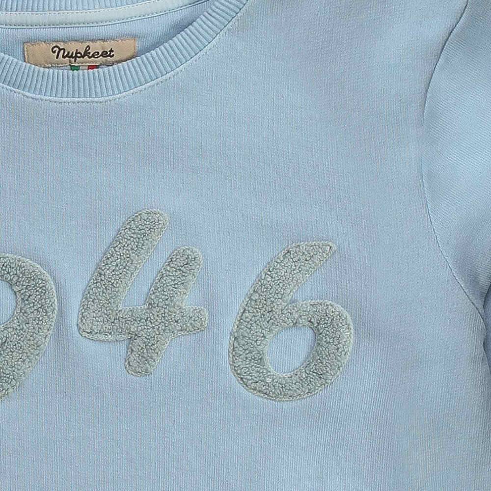Nupkeet Balena Cielo – Felpa girocollo per bambino e ragazzo In Linea